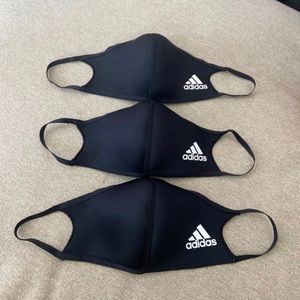 Adidas 3-Pack Face Cover Mask Size XS/S- Kids size